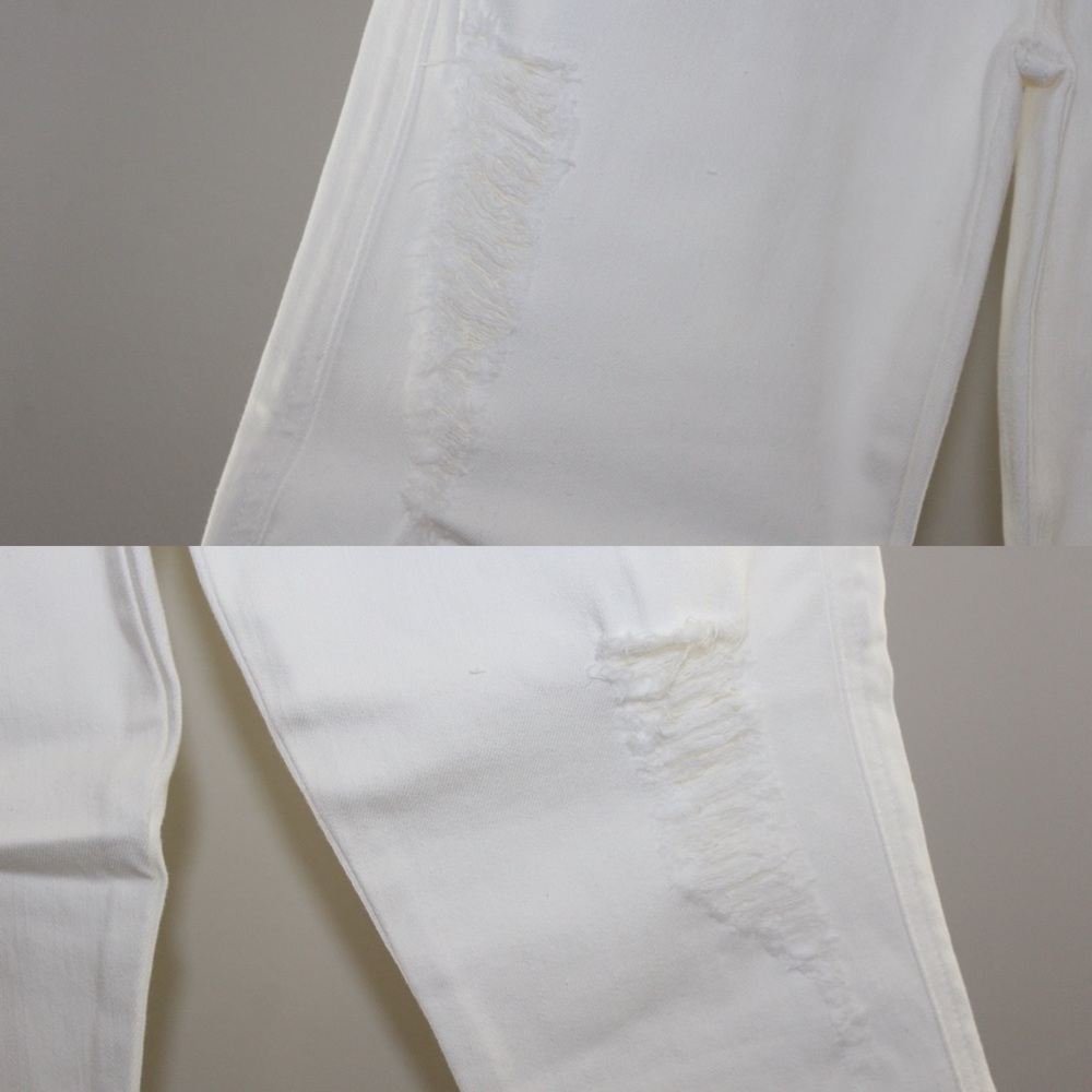 Level 99 Janie High Rise White Skinny Jeans - Picture 9 of 16